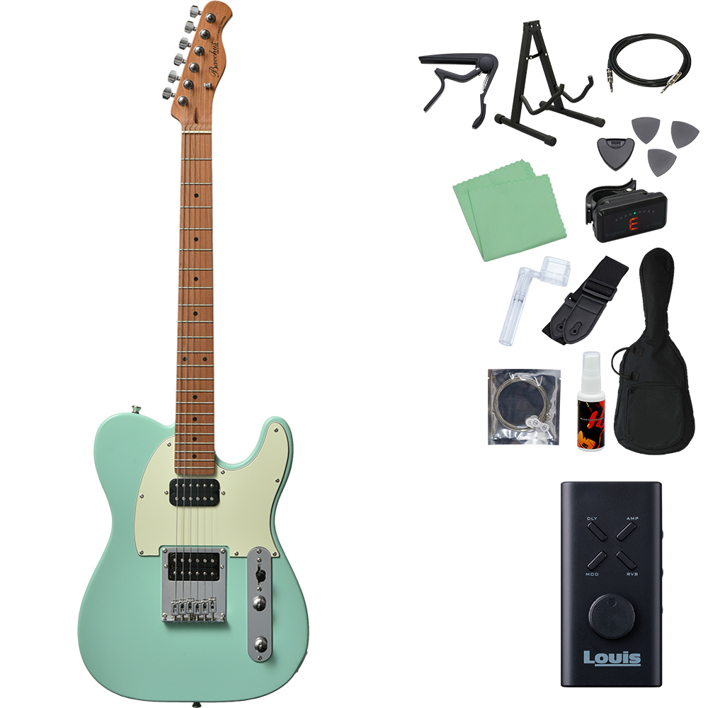 【Bacchus】エレキギターセット Bacchus GS-4DX RSM/M エレキギター 初心者14点セット【VOX
