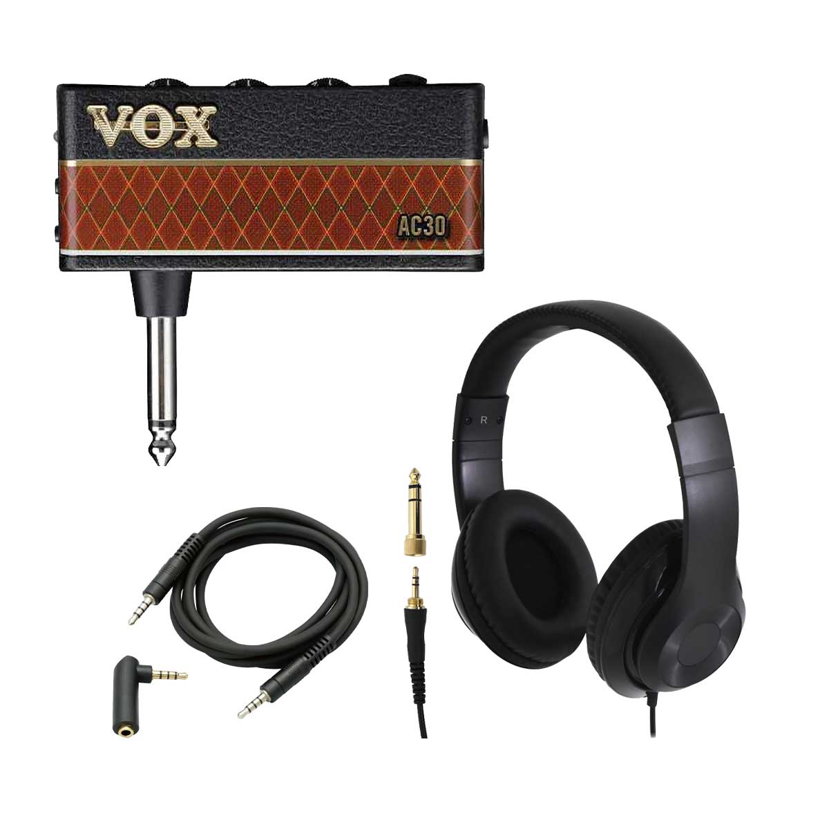 VOX ボックス amPlug3 ヘッドホン + AUXケーブルセット アンプラグ