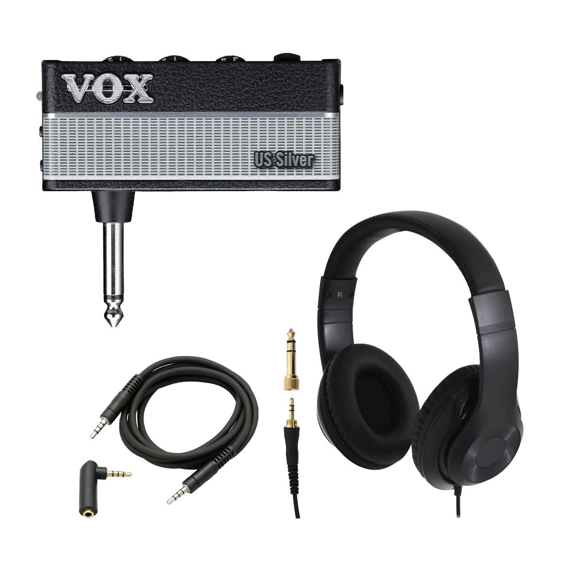 VOX ボックス amPlug3 ヘッドホン + AUXケーブルセット アンプラグ
