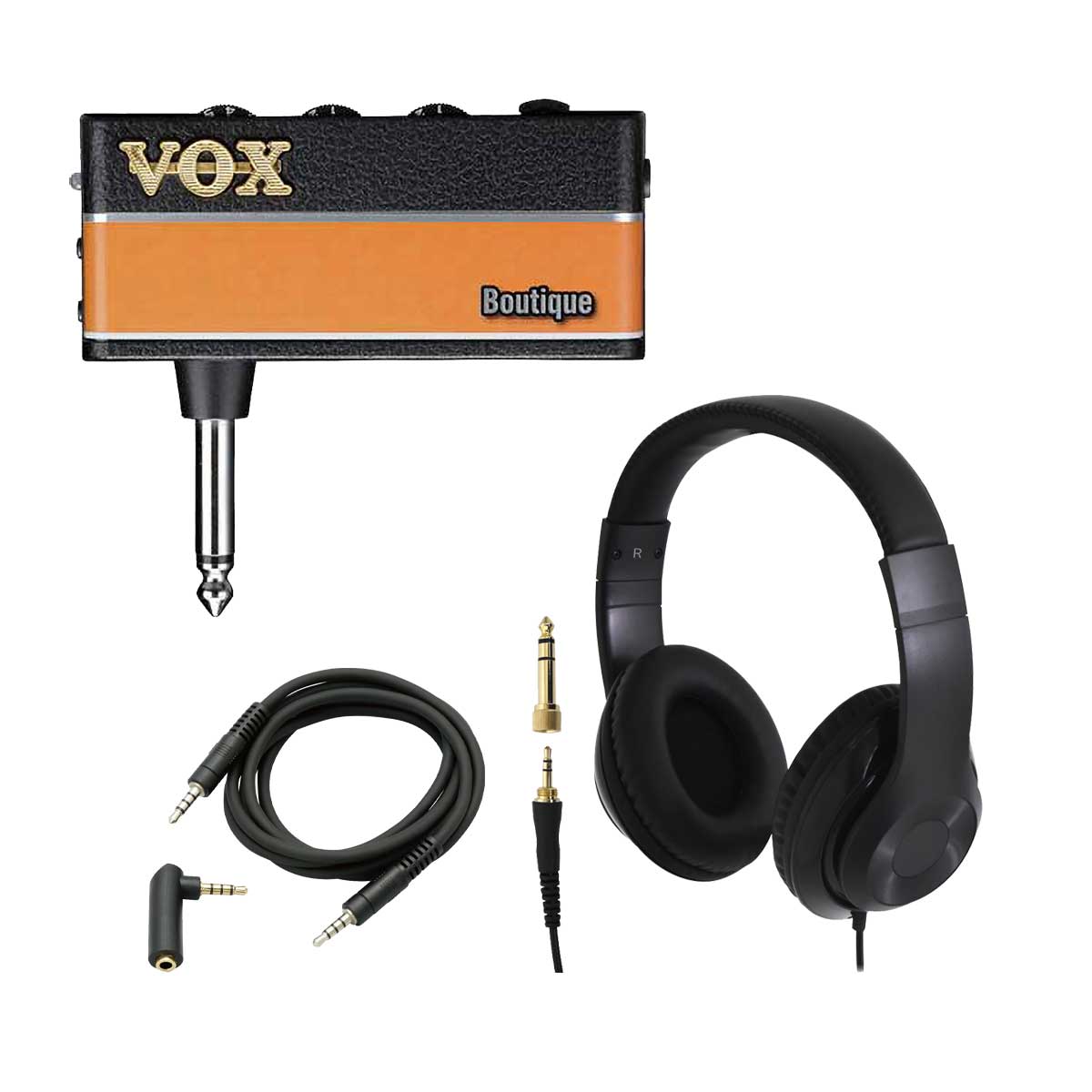 VOX ボックス amPlug3 ヘッドホン + AUXケーブルセット アンプラグ