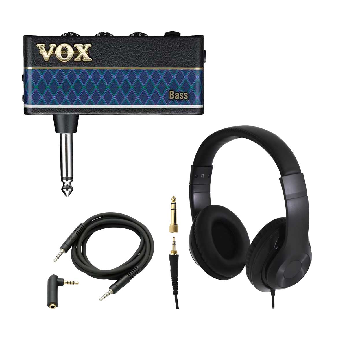 VOX ボックス amPlug3 ヘッドホン + AUXケーブルセット アンプラグ