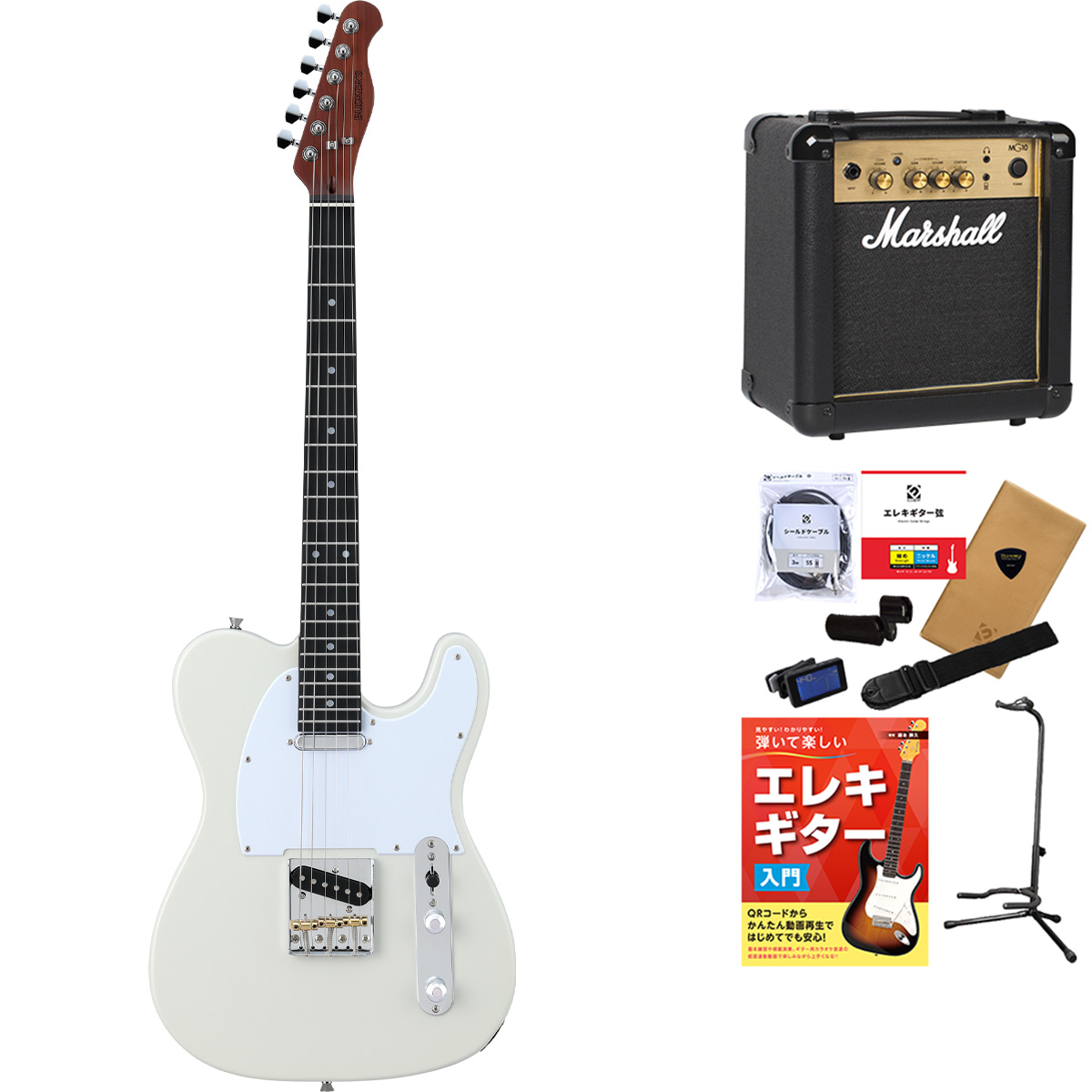 BUSKER'S バスカーズ BTL-Standard エレキギター初心者12点