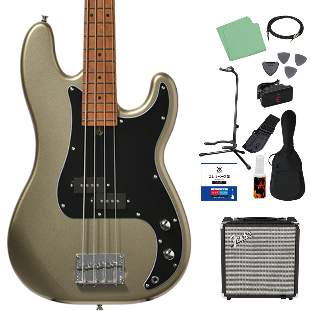 Bacchus バッカス BPB-1DX RSM/M ベース初心者12点セット Fender
