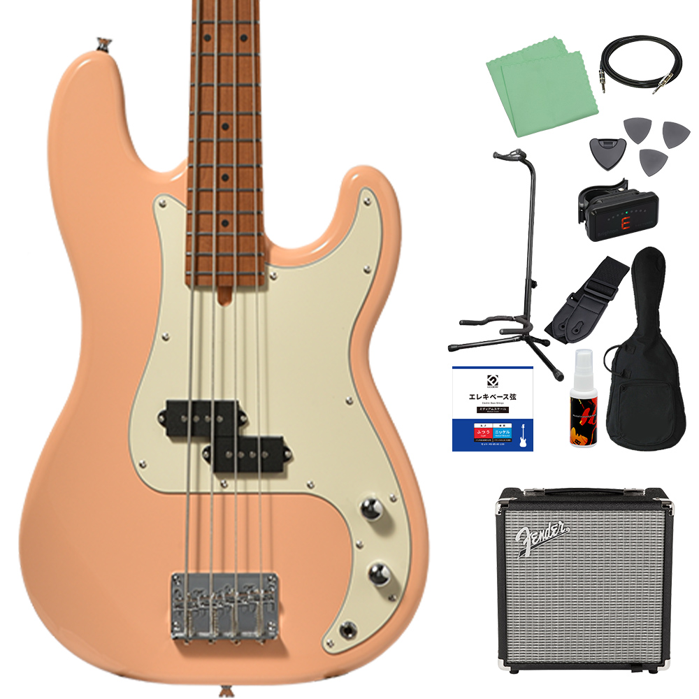 Bacchus（バッカス） BPB-1DX RSM/M ベース初心者12点セット Fender