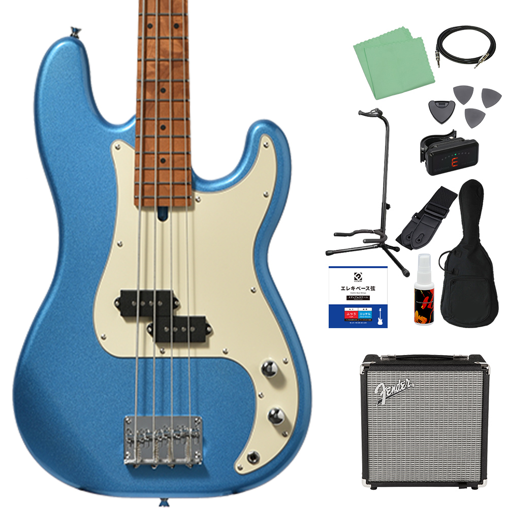 Bacchus（バッカス） BPB-1DX RSM/M ベース初心者12点セット Fender