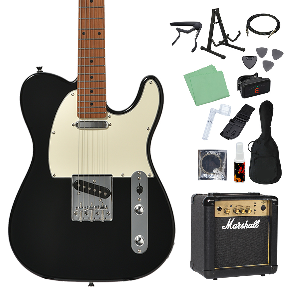 Bacchus（バッカス） BTE-1DX RSM/M エレキギター初心者14点セット