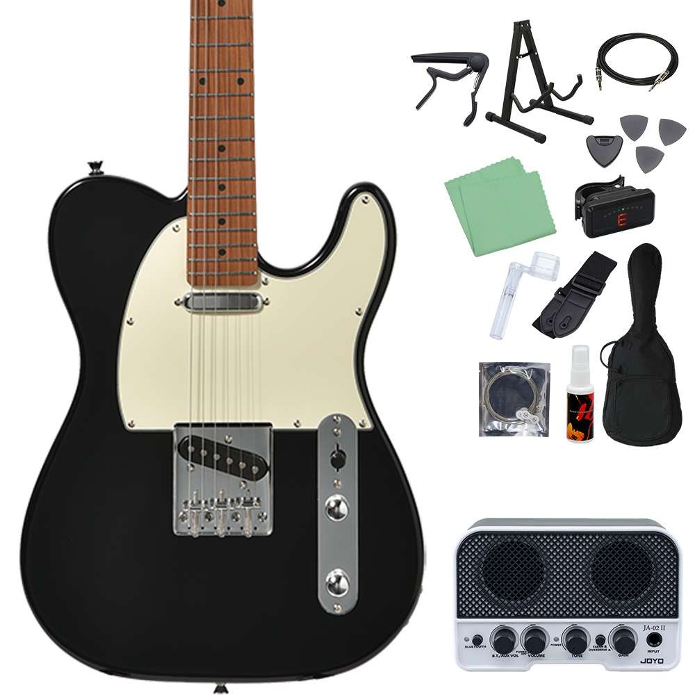 Bacchus（バッカス） BTE-1DX RSM/M エレキギター初心者14点セット