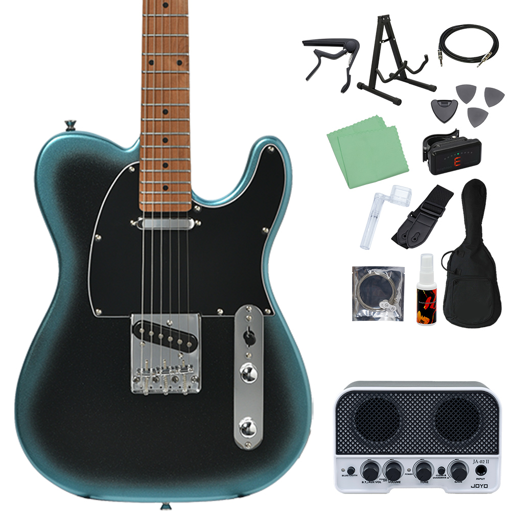 Bacchus（バッカス） BTE-1DX RSM/M エレキギター初心者14点セット