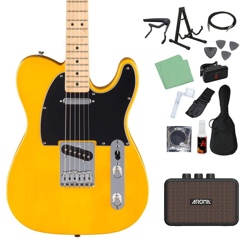 タカナミ　Fender Player 初心者セット 保証３年以上付き Fender Player Stratocaster Plus Top Maple Fingerboard
