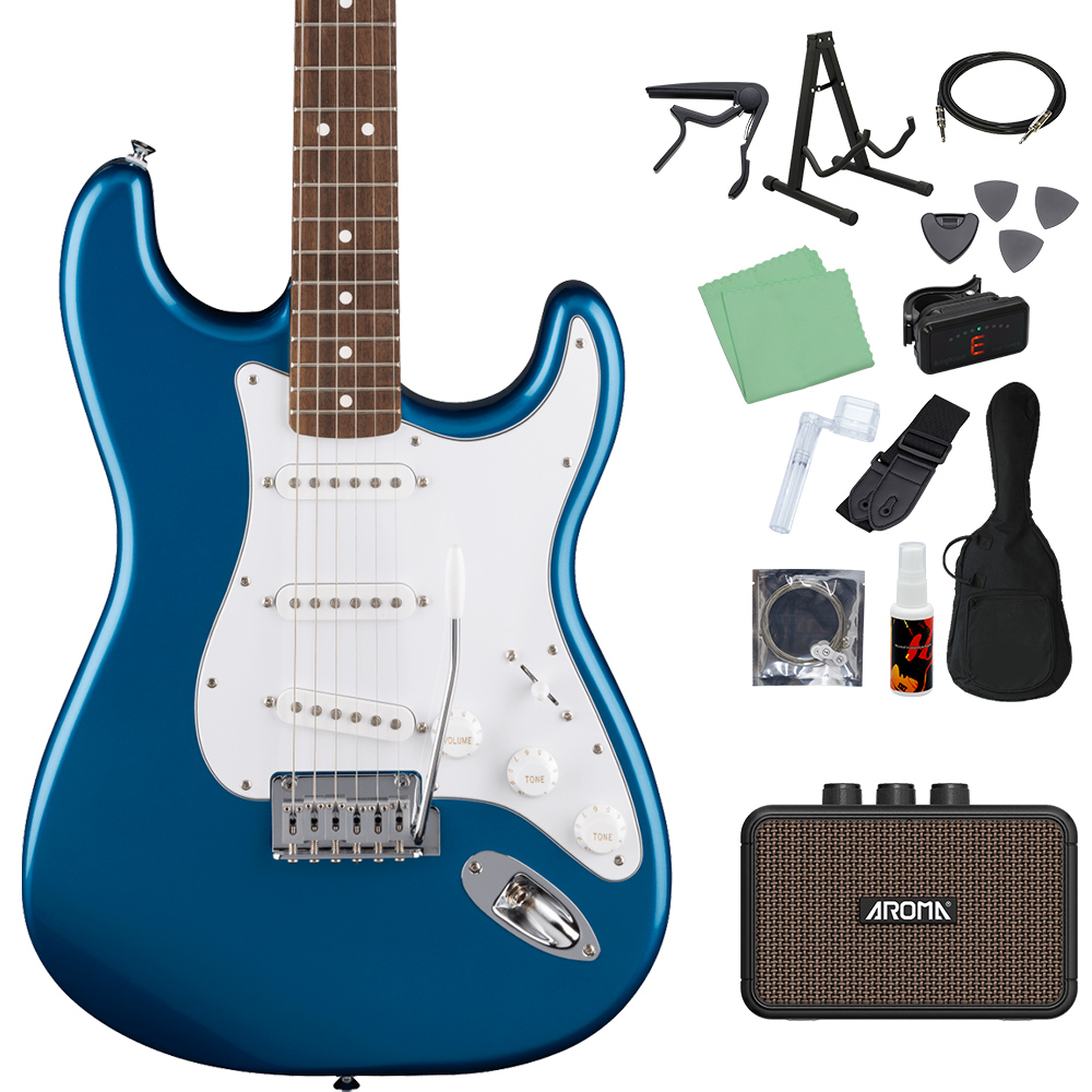 Fender（フェンダー） Standard Stratocaster エレキギター初心者14点