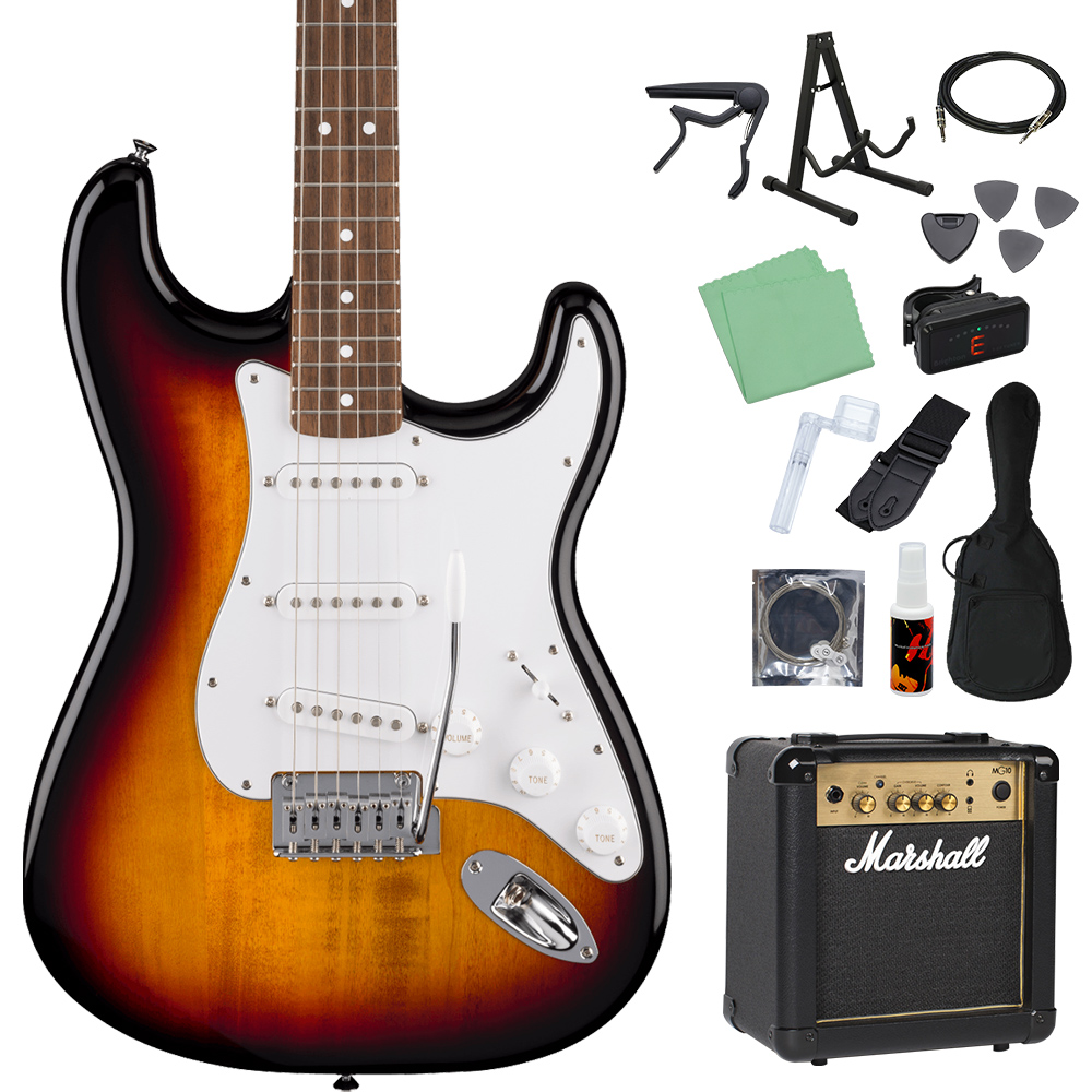 【初心者おすすめセット】Fender Japan Stratocaster Fender Made in Japan Junior Collection Stratocaster 小学生 3