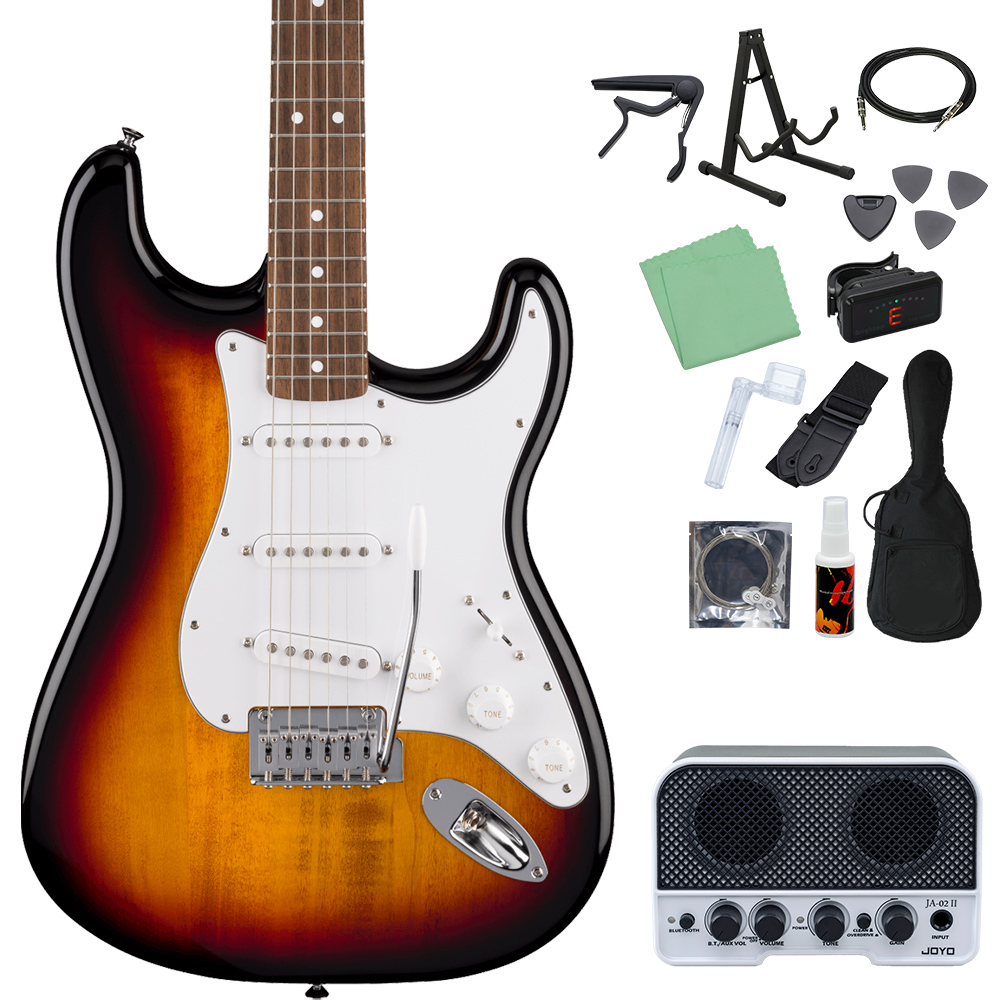 Fender（フェンダー） Standard Stratocaster エレキギター初心者14点
