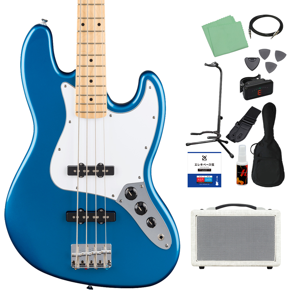 Fender（フェンダー） Standard Jazz Bass ベース初心者12点セット