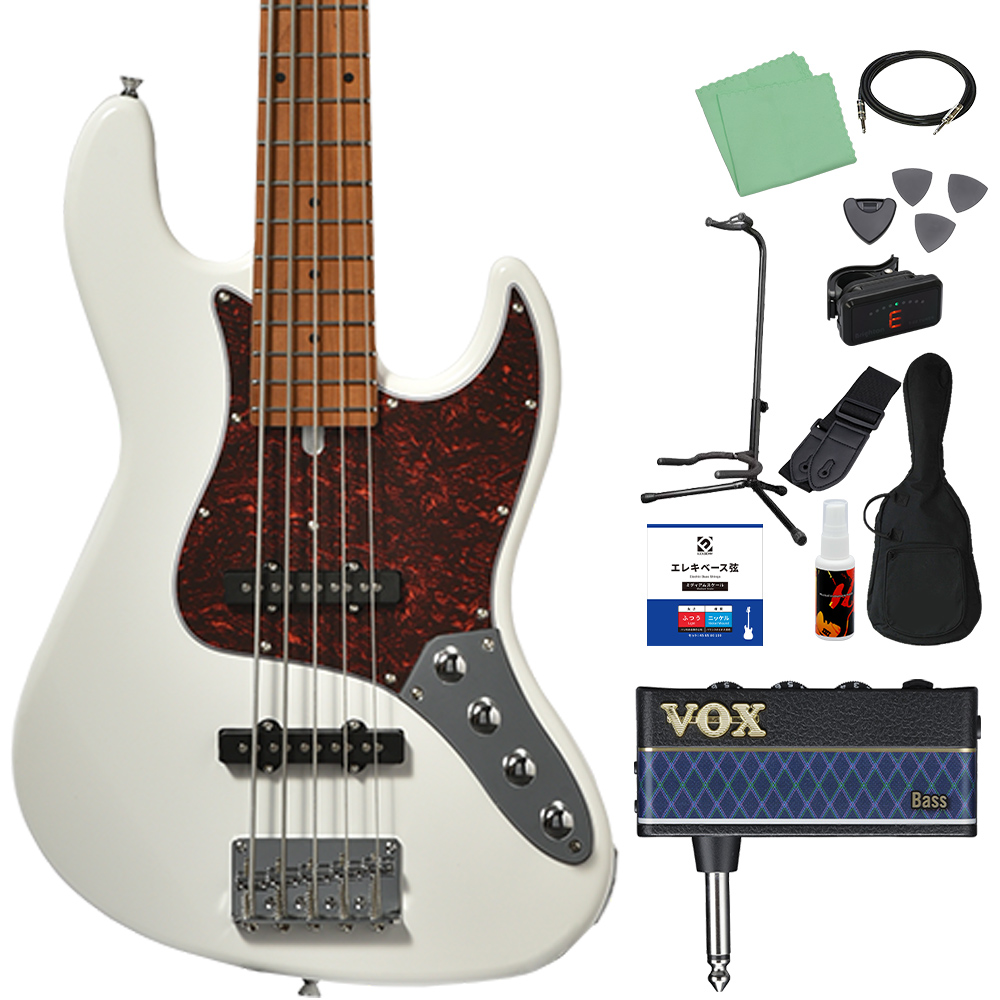 Bacchus バッカス WJB5-1DX-AC RSM/M 5弦 ベース初心者12点