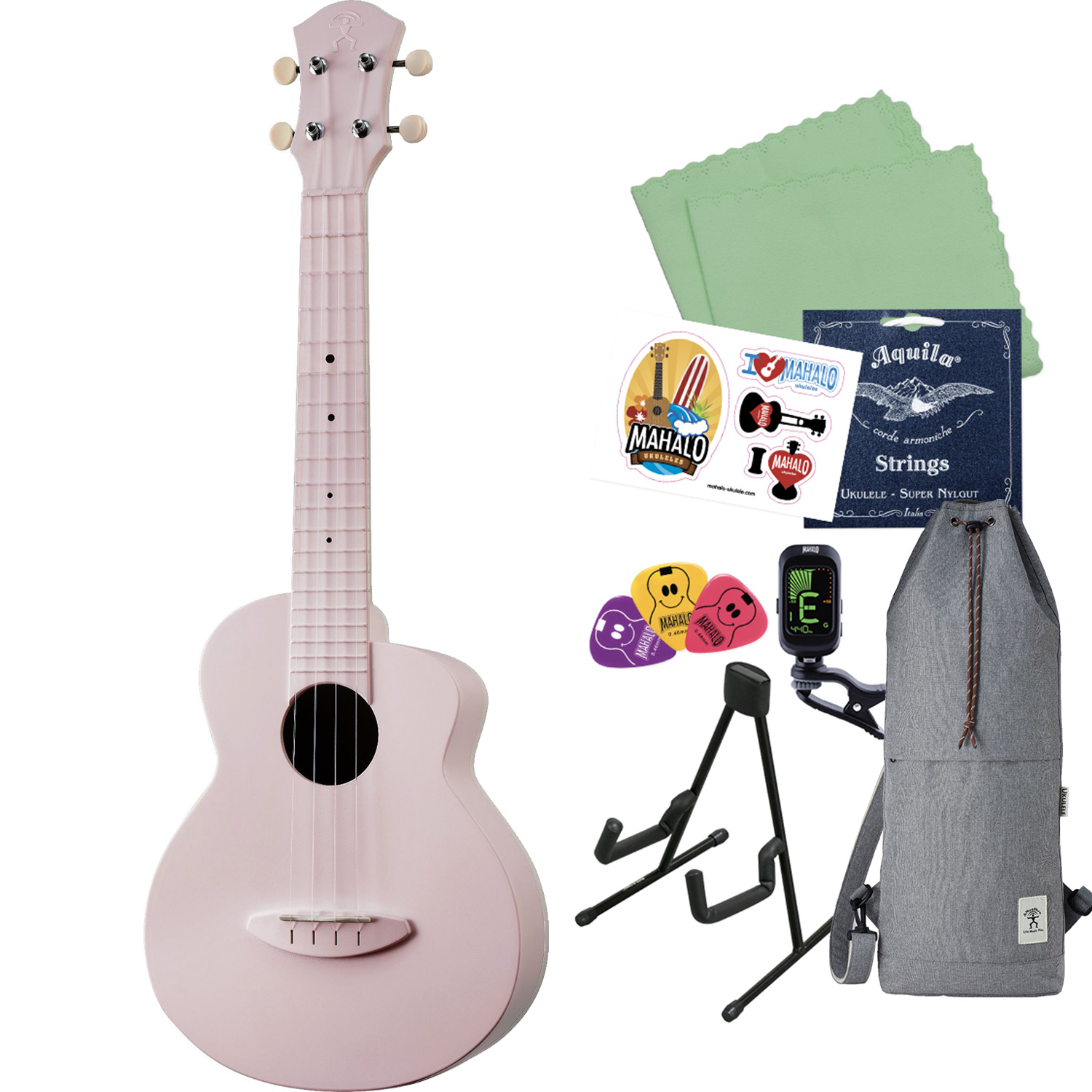 aNueNue ウクレレ　コンサート　美品 aNueNue アヌエヌエ Lyra ウクレレ初心者セット コンサートサイズ 丈夫