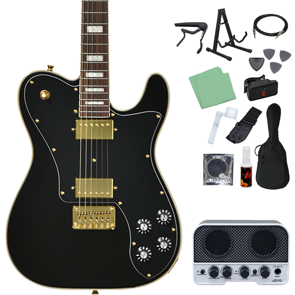 テレキャス 黒（エレキギター初心者セット）｜ギター｜楽器、器材