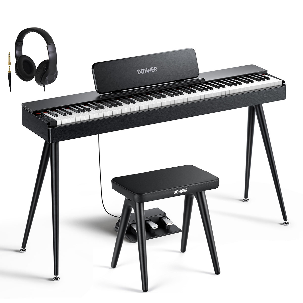 donner 電子ピアノ 88鍵盤（デジタル楽器）｜楽器、器材 | 楽器、手芸