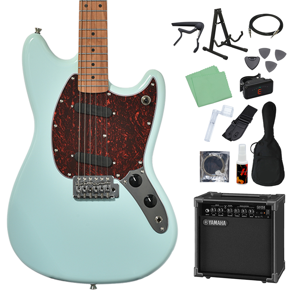 Bacchus（バッカス） BMS-1-RSM/M-TTPG エレキギター初心者14点セット