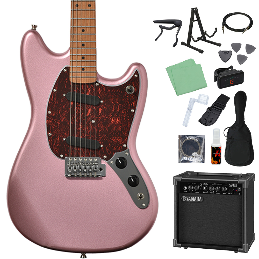 Bacchus（バッカス） BMS-1-RSM/M-TTPG エレキギター初心者14点セット