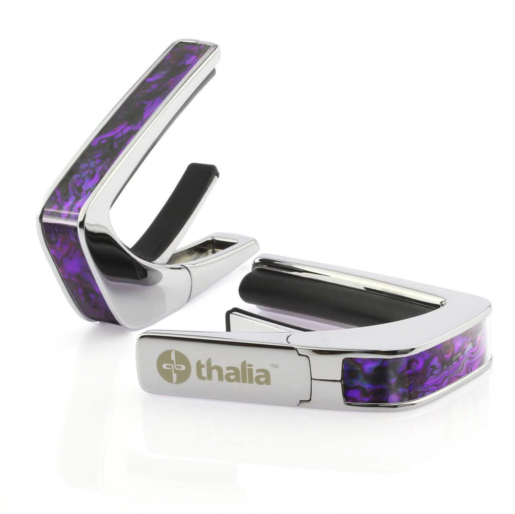 2025年楽器店大賞 大賞受賞 Thalia Capos タリアカポ Purple Paua カポタスト Shellシリーズの画像