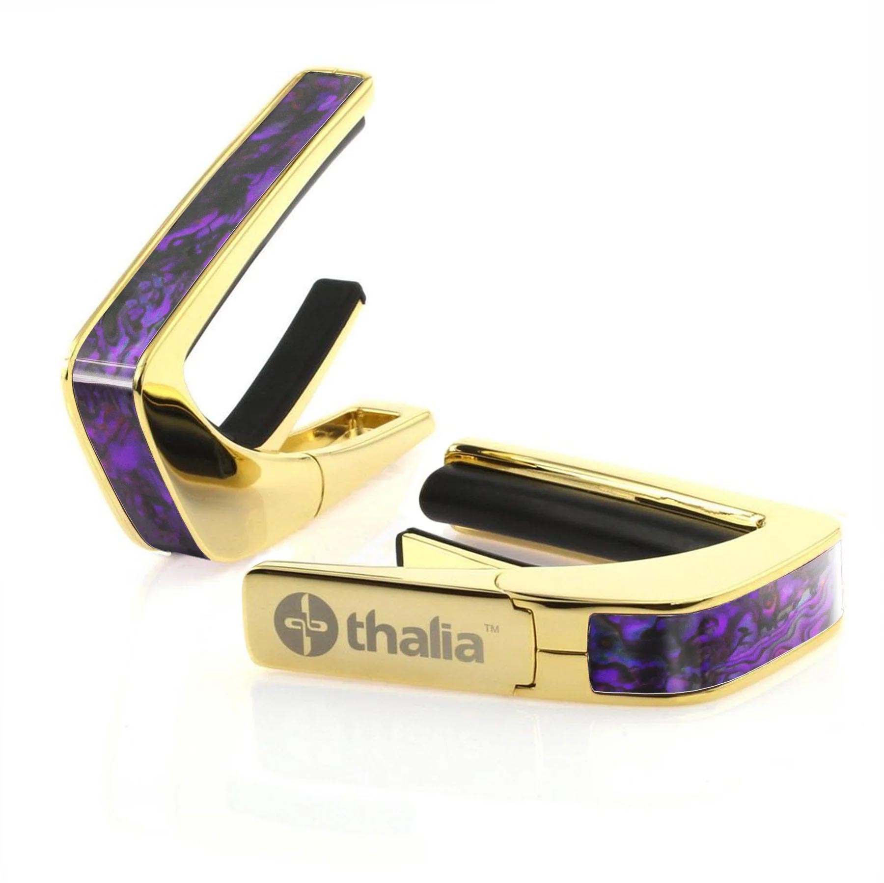 2025年楽器店大賞 大賞受賞 Thalia Capos タリアカポ Purple Paua カポタスト Shellシリーズの画像