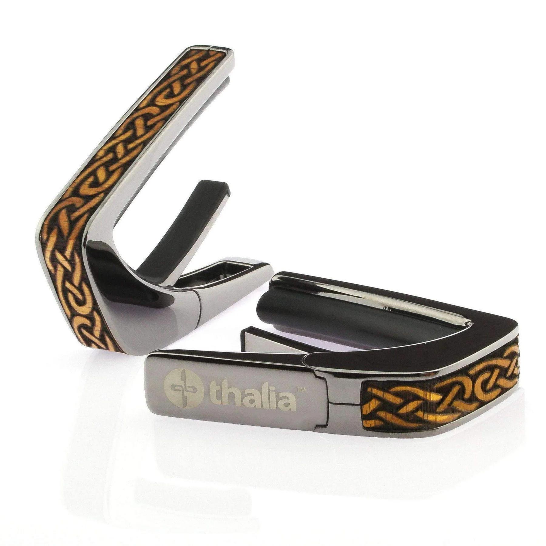2025年楽器店大賞 大賞受賞 Thalia Capos タリアカポ HAWAIIAN KOA CELTIC KNOT カポタスト DELUXEシリーズの画像