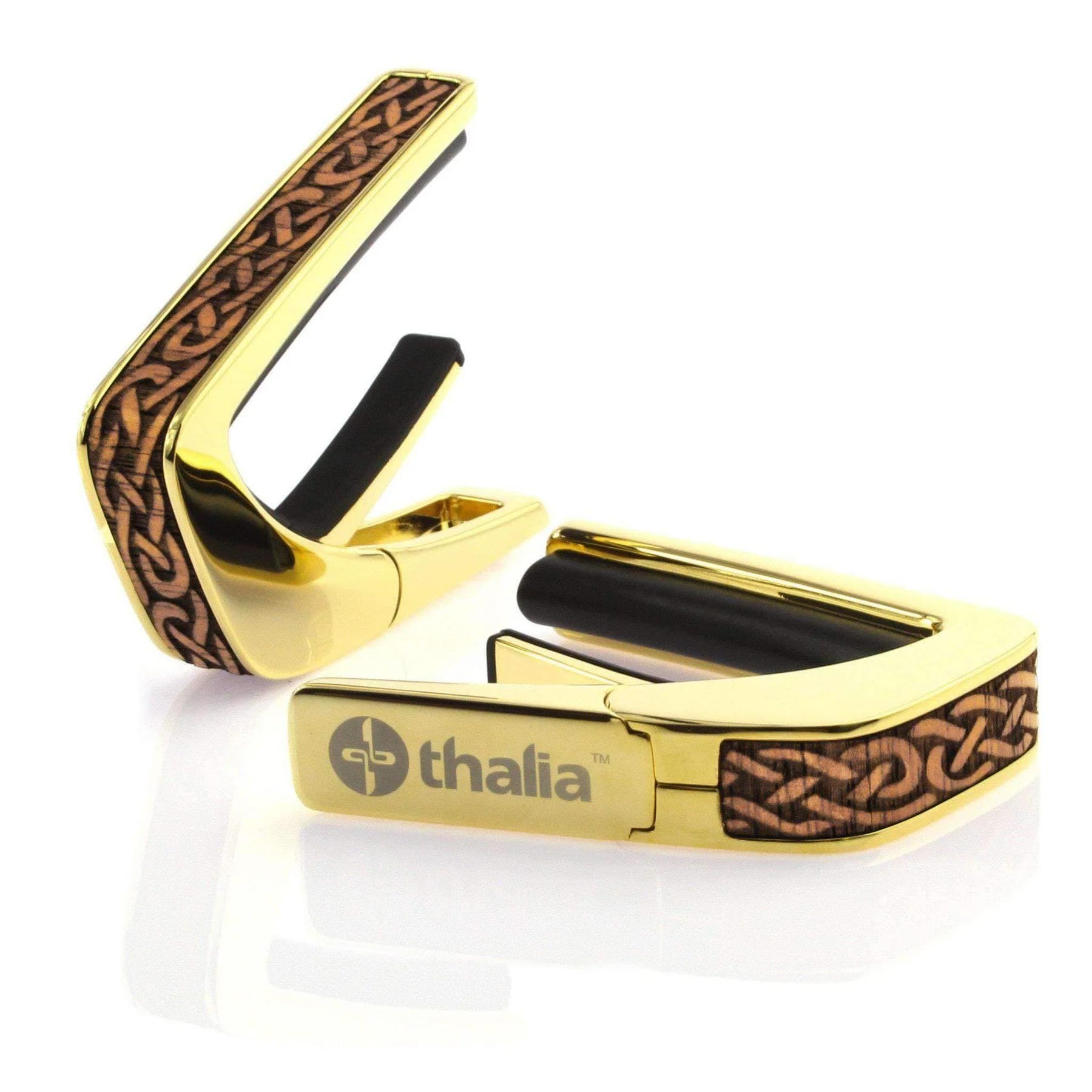 2025年楽器店大賞 大賞受賞 Thalia Capos タリアカポ HAWAIIAN KOA CELTIC KNOT カポタスト DELUXEシリーズの画像