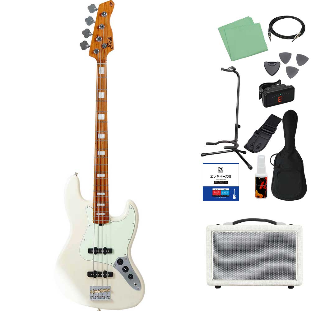 Sfida スフィーダ SJB-500 ベース初心者12点セット 島村楽器で一番売れてるベースアンプ付 ローステッドメイプルネック ジャズベースタイプの画像