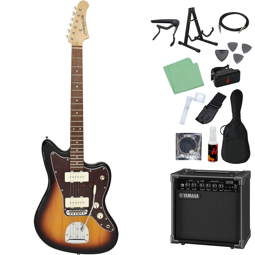 Photogenic フォトジェニック JM-220 エレキギター初心者14点セット