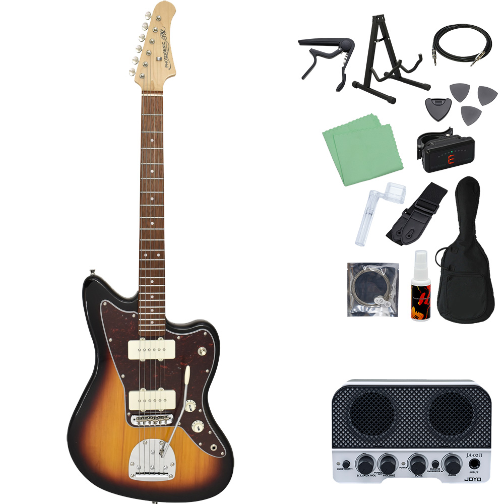 Photogenic フォトジェニック JM-220 エレキギター初心者14点セット