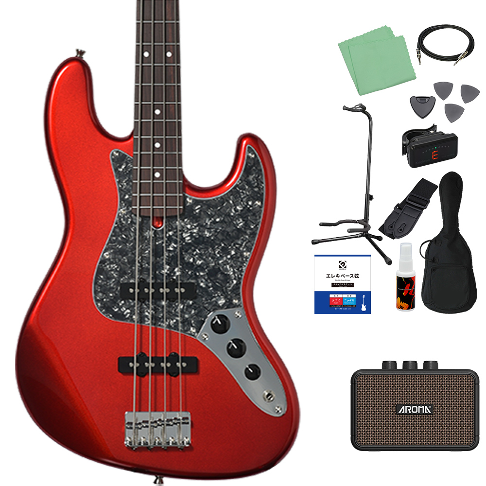 Bacchus（バッカス） BJB-1-RSM/R-BPPG ベース初心者12点セット 充電式