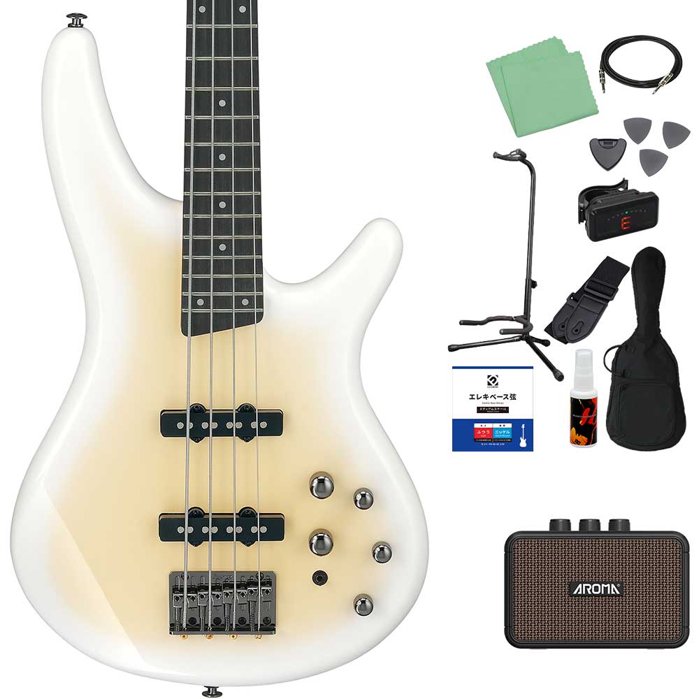 Ibanez アイバニーズ SR280E ベース初心者12点セット 充電式ミニアンプ付 アクティブ・パッシブ切り替え_4