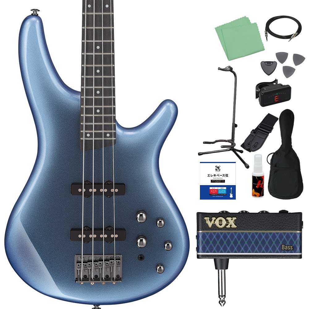 Ibanez アイバニーズ SR280E ベース初心者12点セット ヘッドホンアンプ付 アクティブ・パッシブ切り替えの画像