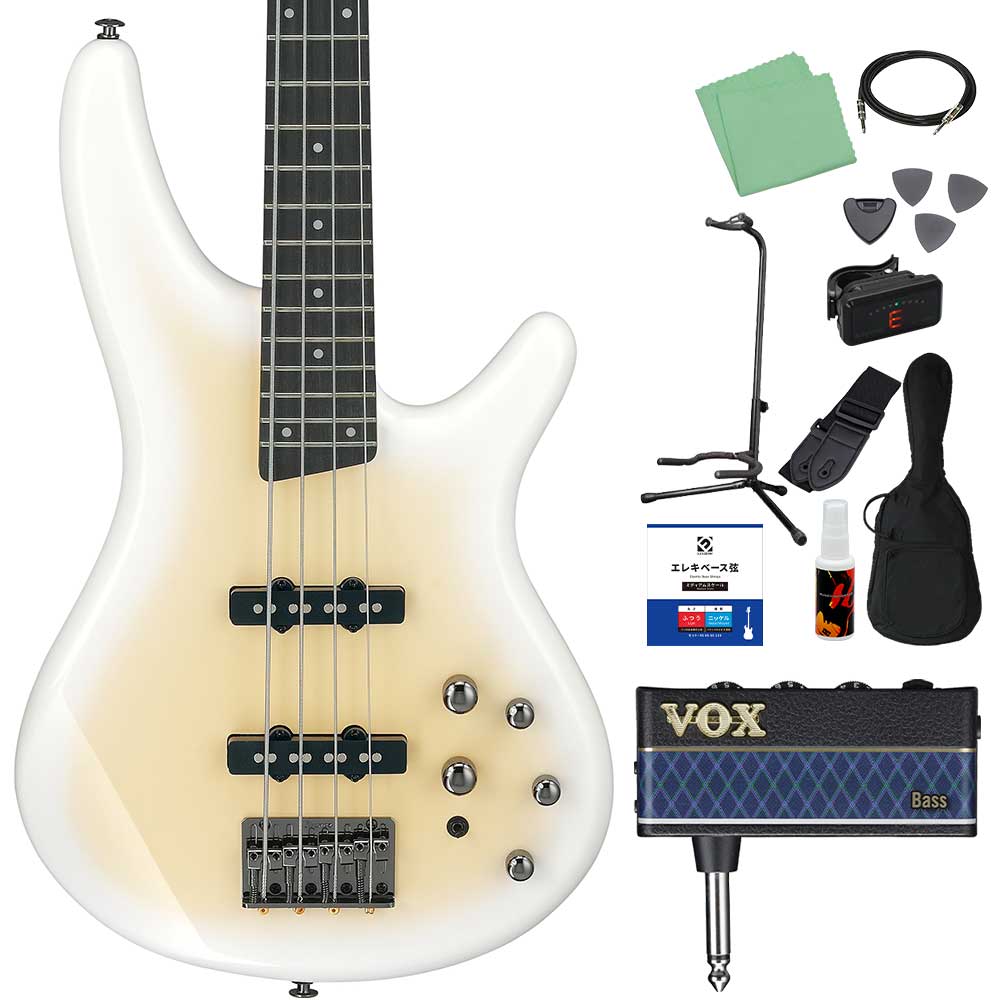 Ibanez アイバニーズ SR280E ベース初心者12点セット ヘッドホンアンプ付 アクティブ・パッシブ切り替えの画像
