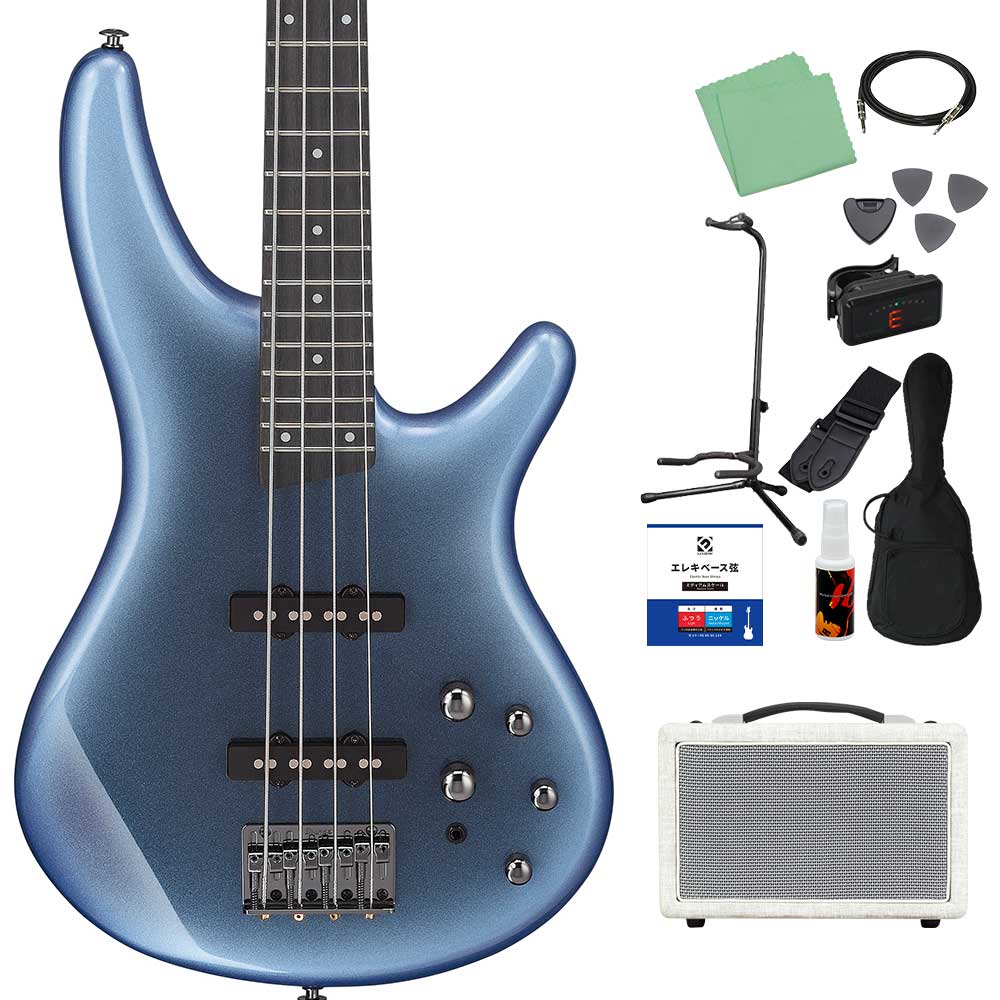 Ibanez アイバニーズ SR280E ベース初心者12点セット 島村楽器で一番売れてるベースアンプ付 アクティブ・パッシブ切り替えの画像