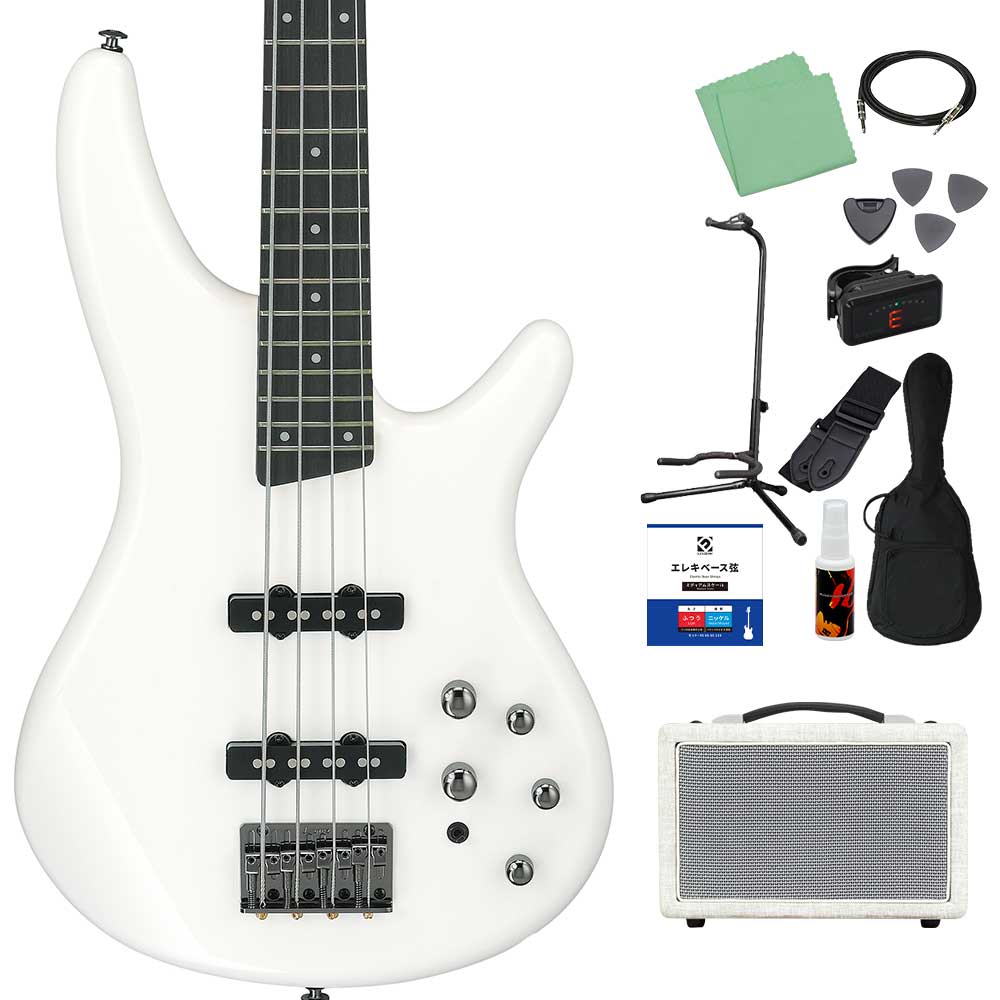 Ibanez アイバニーズ SR280E ベース初心者12点セット 島村楽器で一番売れてるベースアンプ付 アクティブ・パッシブ切り替えの画像