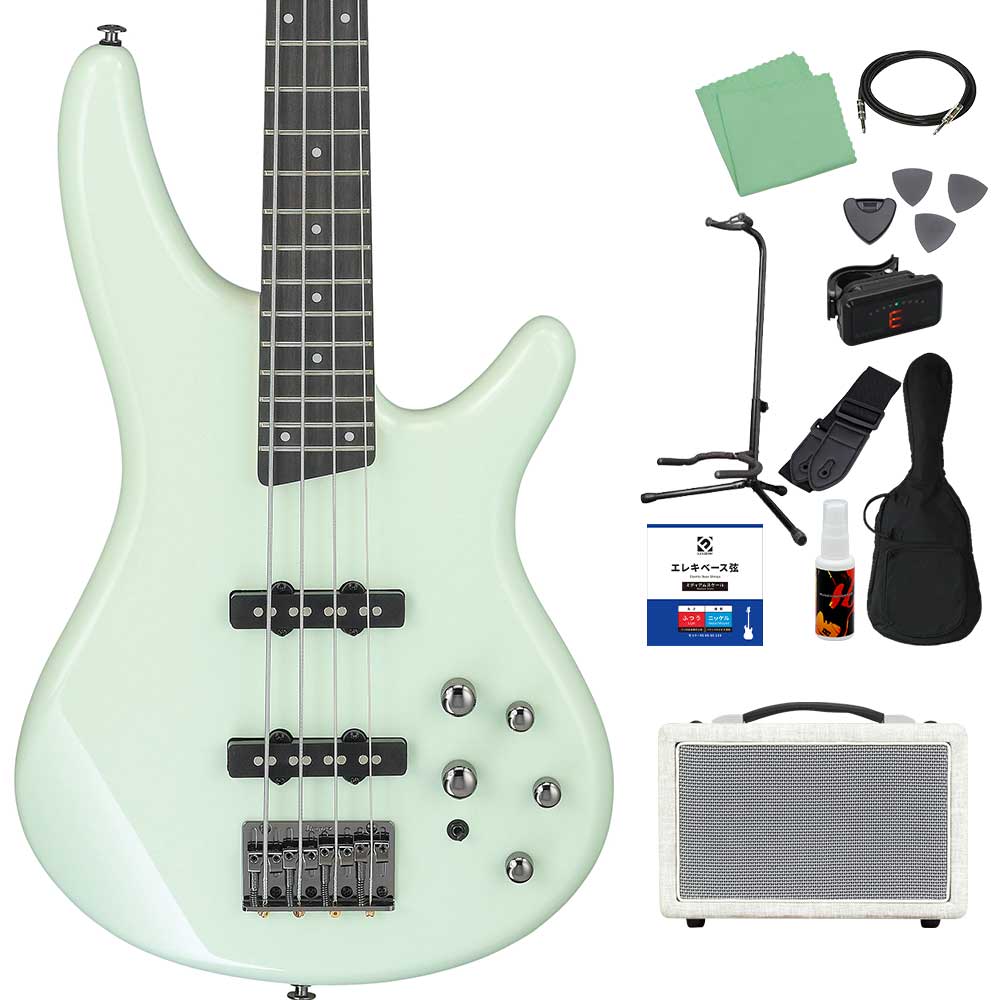 Ibanez アイバニーズ SR280E ベース初心者12点セット 島村楽器で一番売れてるベースアンプ付 アクティブ・パッシブ切り替えの画像