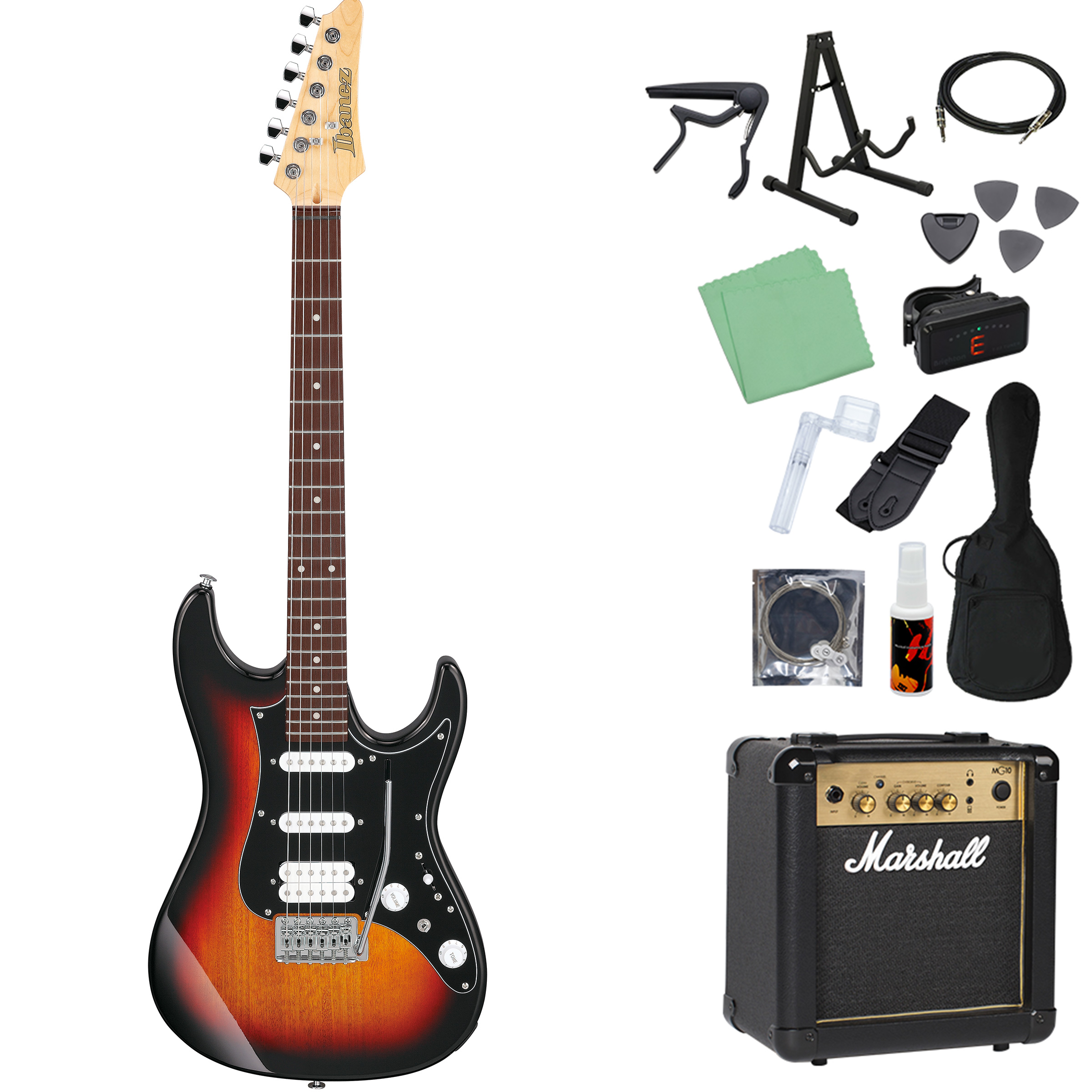 Ibanez（アイバニーズ） AZES40B エレキギター初心者14点セット