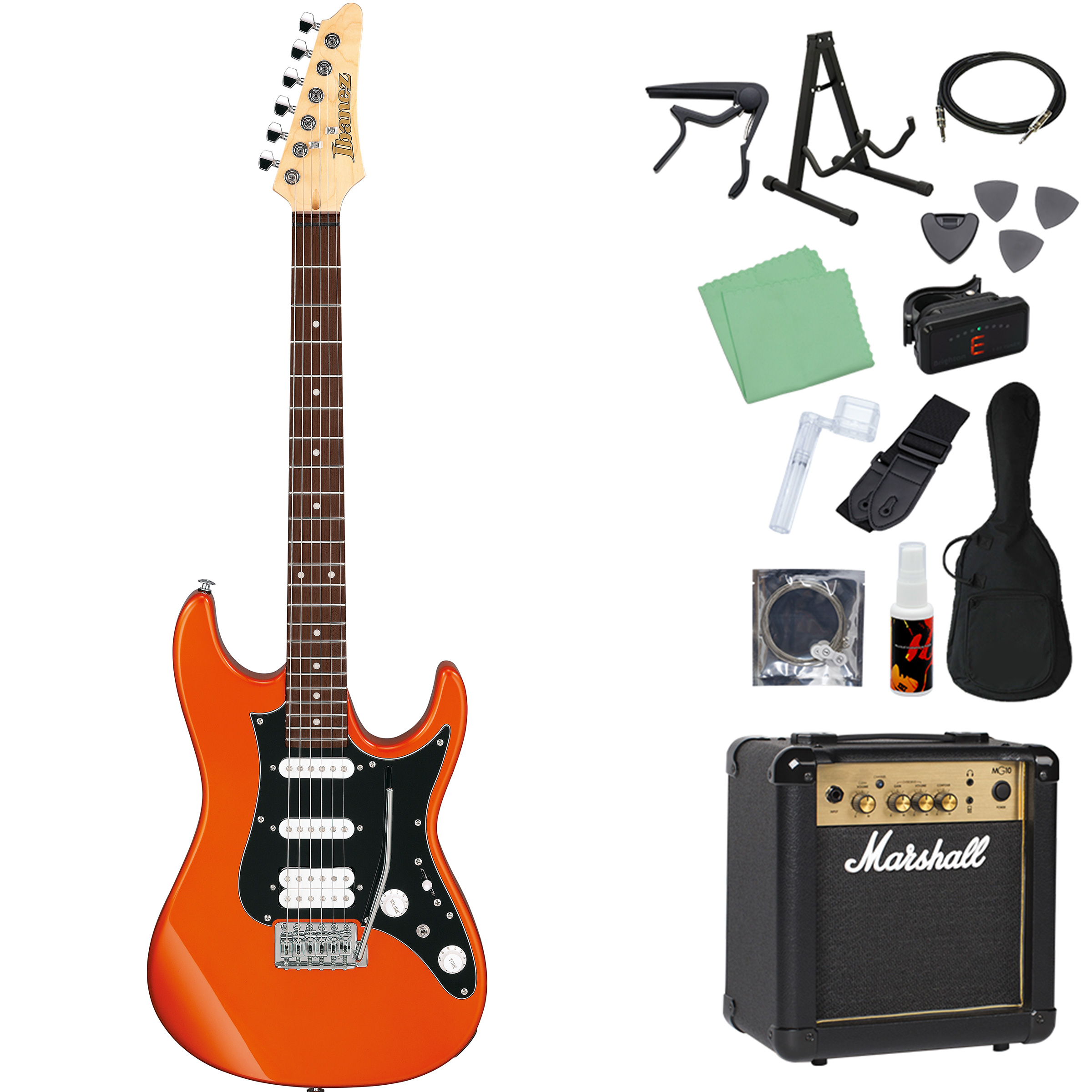 Ibanez（アイバニーズ） AZES40B エレキギター初心者14点セット