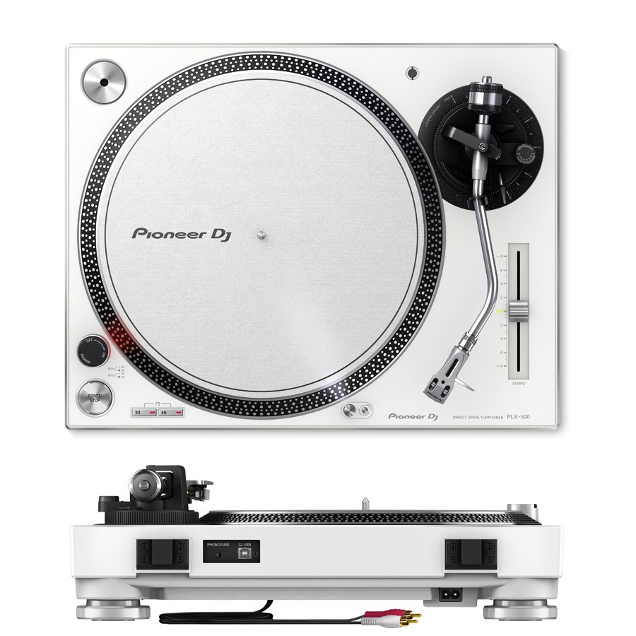 Pioneer DJ パイオニア PLX-500-W + DJM-250MK2(ミキサー) アナログDJ