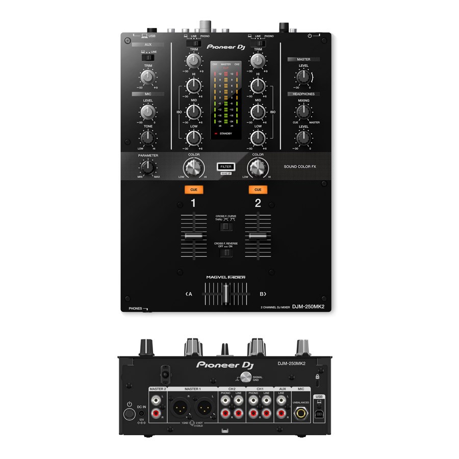 Pioneer DJ パイオニア PLX-500-W + DJM-250MK2(ミキサー) アナログDJ