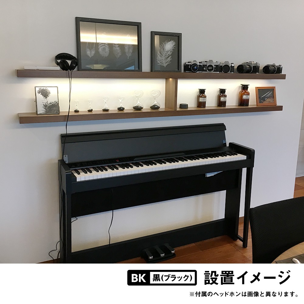 KORG コルグ 電子ピアノ 88鍵盤 C1 Air RD X型イスセット デジタル