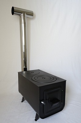 角型薪ストーブガードなし