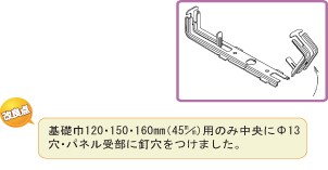 NSP 型枠45mmNSP用 高防錆BS-250吊巾止金具(140入) - 5