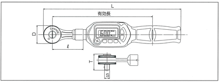 定番から日本未入荷 トップ工業 ラチェット形デジタルトルクレンチ