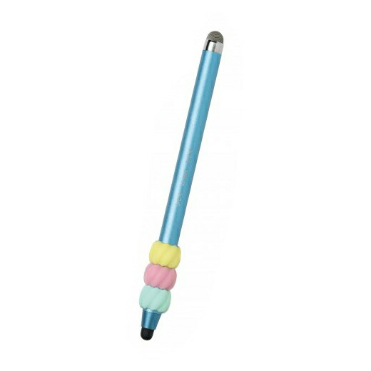 ニコトップタッチペン シフトプラス ソニック（LS-5866）静電容量式 タッチペン 便利な2サイズのペン先スマホ  タブレット学習 女の子｜shimmer｜04