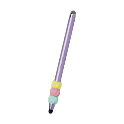 ニコトップタッチペン シフトプラス ソニック（LS-5866）静電容量式 タッチペン 便利な2サイズのペン先スマホ  タブレット学習 女の子｜shimmer｜02