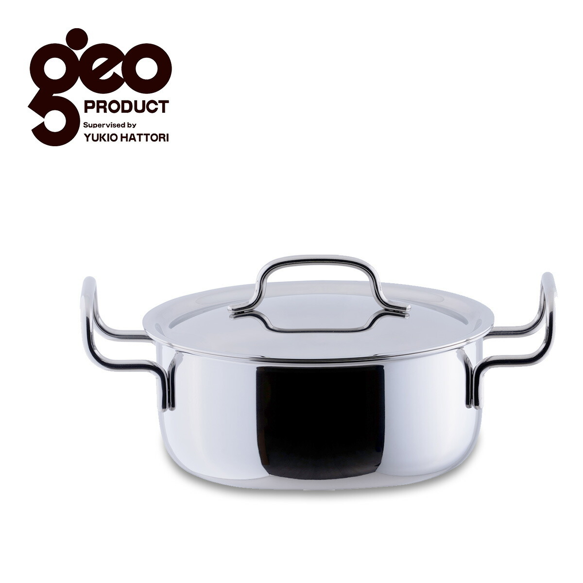  PRESTIGE チタン入りステンレス7層構造鍋　IH対応品 ジオ・プロダクト 両手鍋 20cm 7層構造 ステンレス アルミ 無水調理