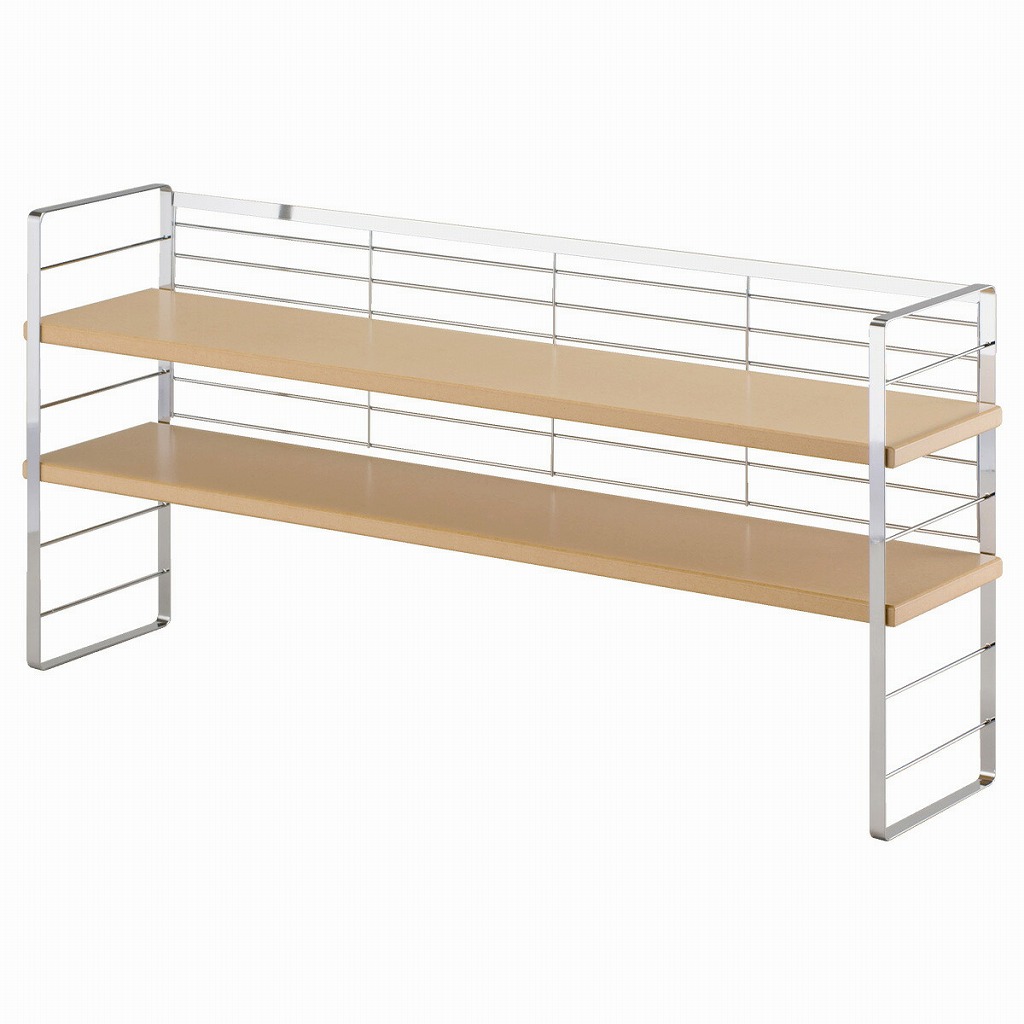 下村企販キッチン収納 出窓シェルフ 木製棚 幅60cm 日本製 未使用 Amazon｜下村企販 高さ調節できる キッチンラック 幅60cm 【日本