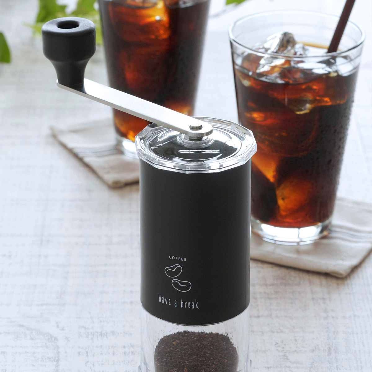 セラミック コーヒーミル Pure 日本製 珈琲 粗引き 細引き ドリップ